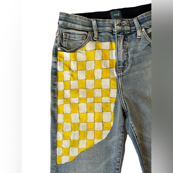 Jag Jeans Phoebe High Rise Cropped Bootcut Stretchy Jeans - Picture 10 of 16